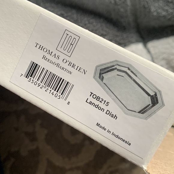 Thomas O'Brien by Reed & Barton Landon 22-Inch Nickel Plate Cocktail Tray NIB - Picture 3 of 16